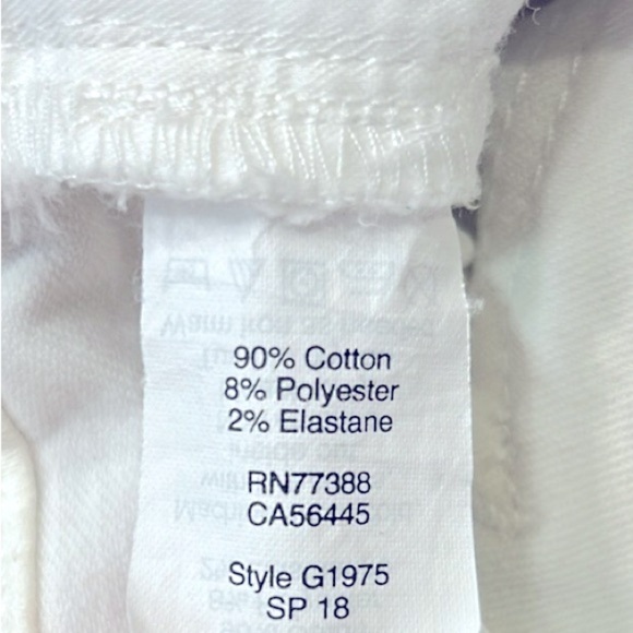 J. Crew Mid-Rise Skinny Jeans in Signature Stretch White Size 29 - Picture 10 of 12